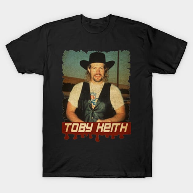 Toby Keith Vintage T-Shirt by Teling Balak